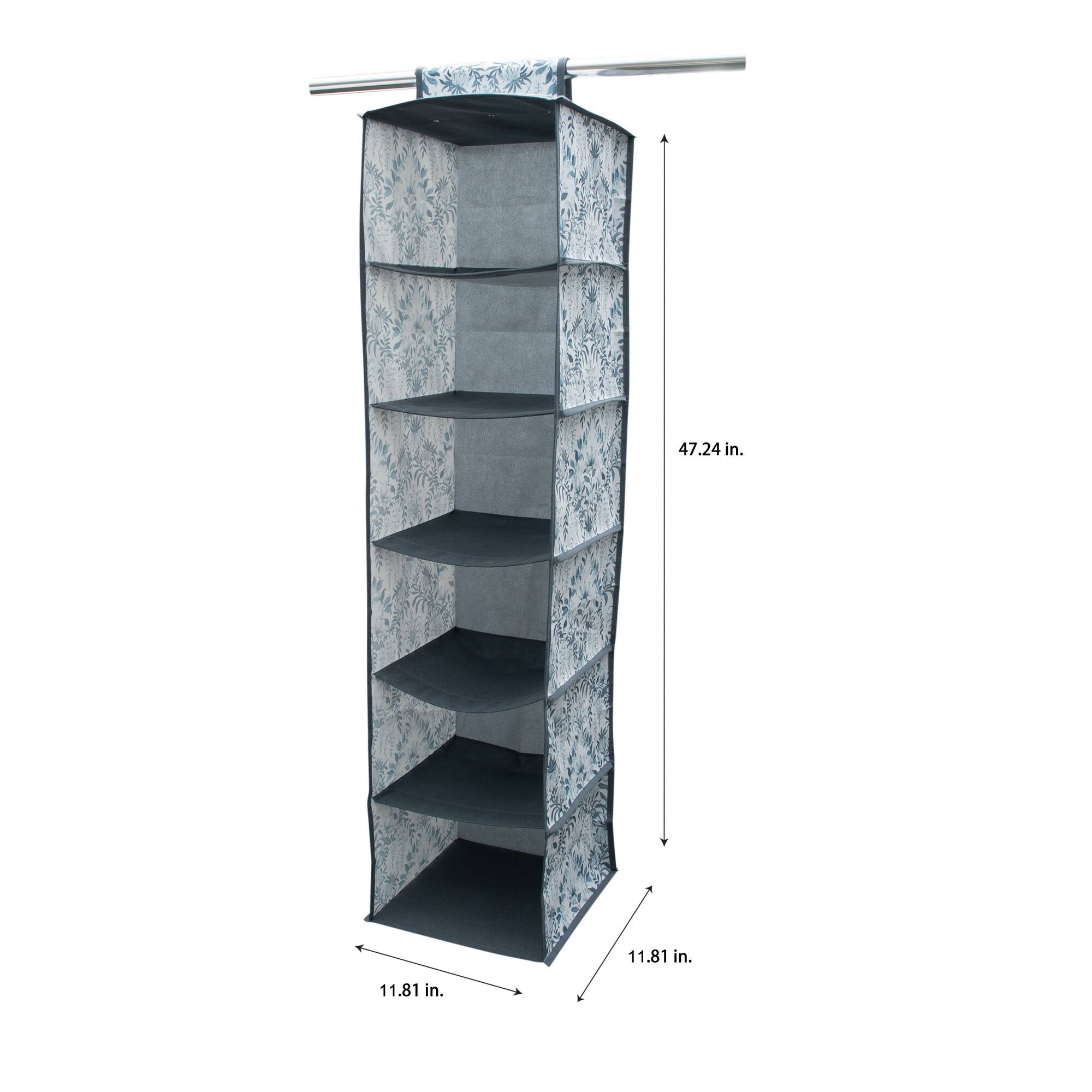 Laura Ashley Parterre 6-Shelf Closet Organizer